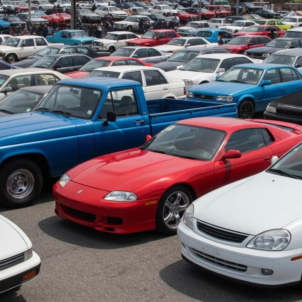 Organized workshop showcasing reliable and sustainable used auto parts