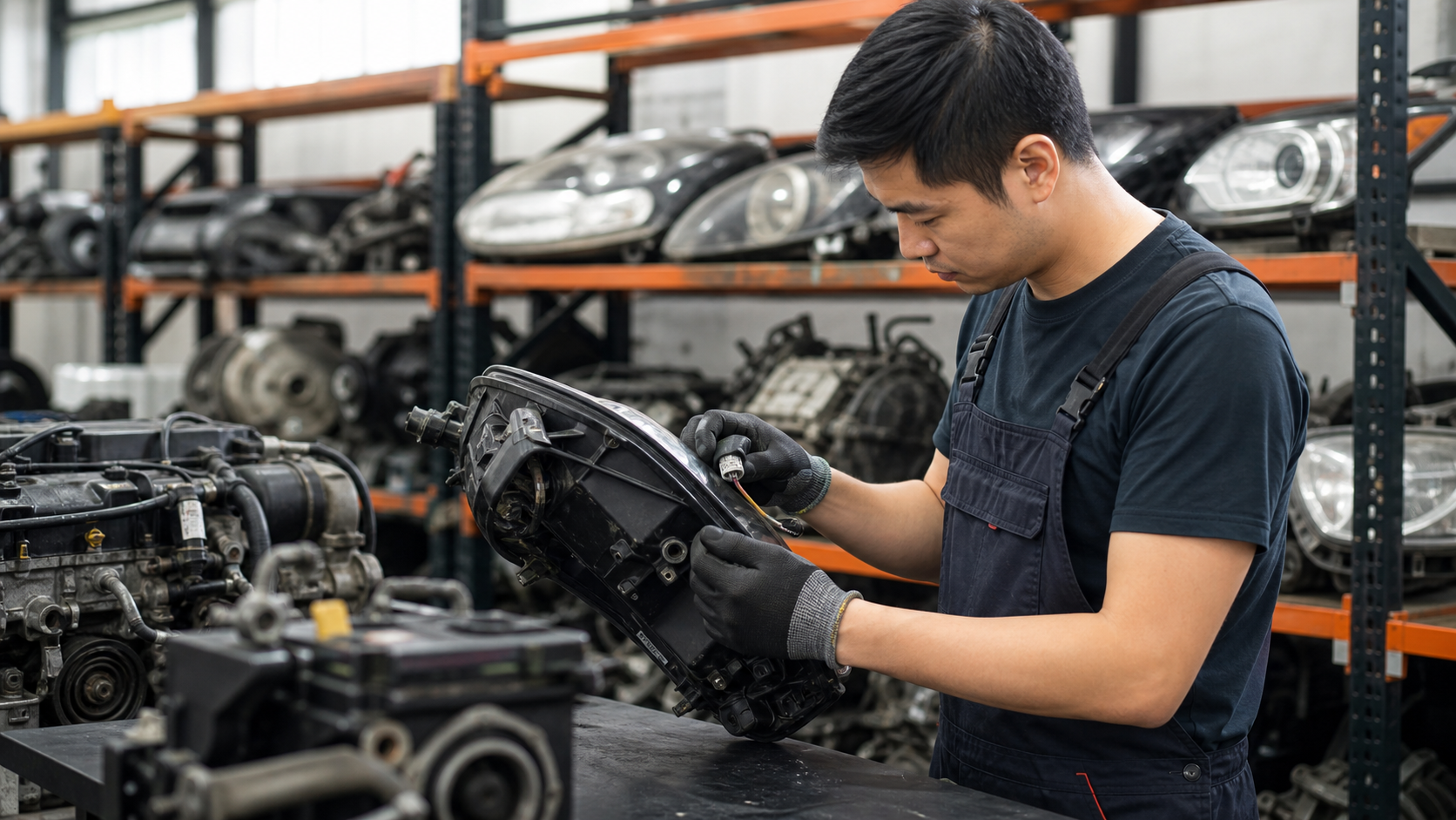 Used car parts Singapore inspection for compatibility and condition